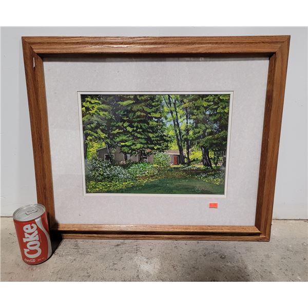 Framed Original Oil Painting by Dave Carnahan