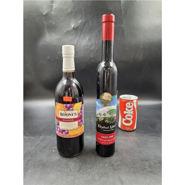 Boone's & Elephant Island Wine