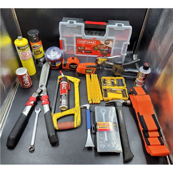 Pruners & Misc. Tool Lot