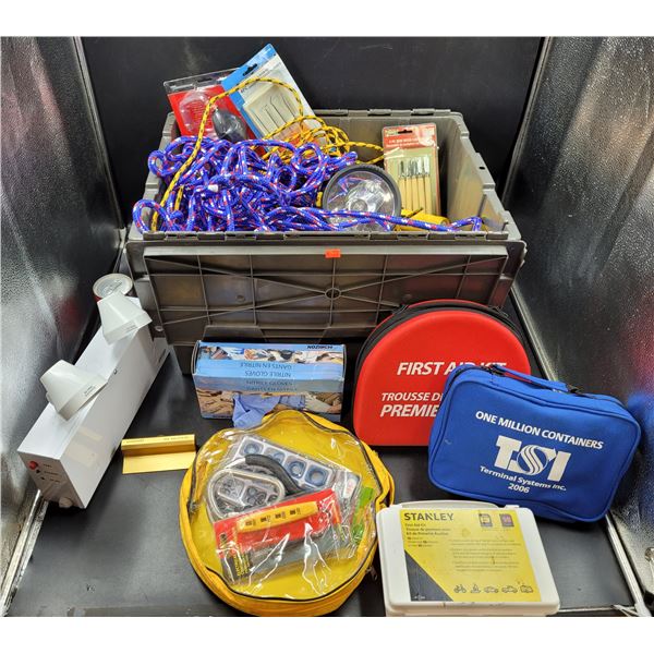First Aid Kit & Large Misc. Lot