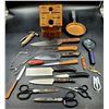 Image 1 : Knife, Scissors & Kitchen Lot