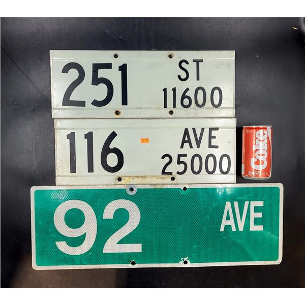 Vintage Street Signs