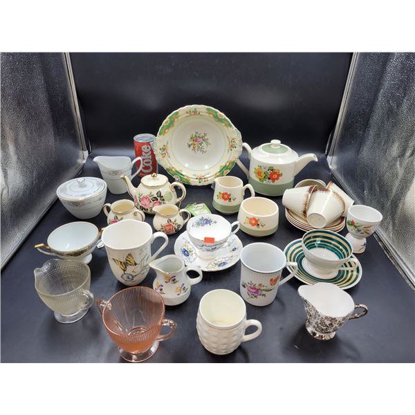Assorted China Lot (Mikasa, Royal Albert, etc.)