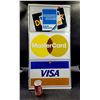 Image 1 : Tin Credit Card Sign