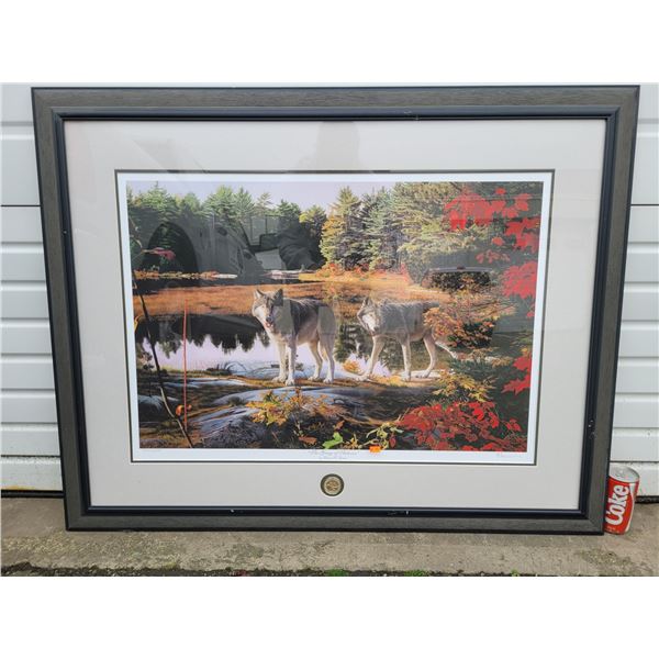 Signed & Numbered "The Grays of Autumn" Print by Bruce Lawes