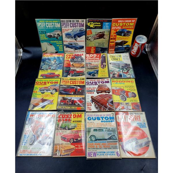 Vintage Custom Car & Hot Rod Magazines