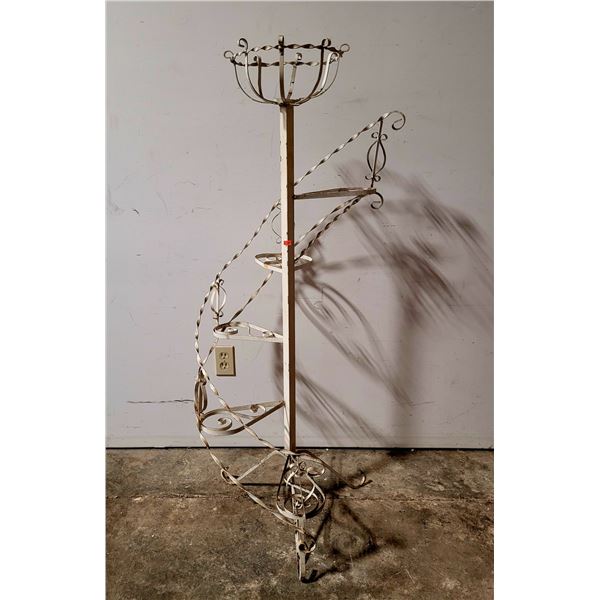Vintage Wrought Iron Plant Stand