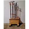 Image 1 : Wood Working Pipe Clamps & Rolling Stand
