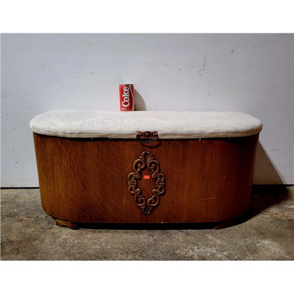 Antique Footboard Bench