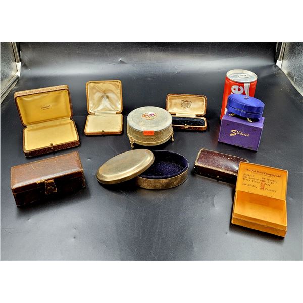 Vintage Ring Boxes
