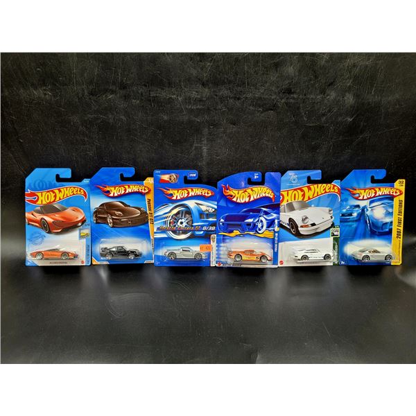 6 Sealed Porsche Hot Wheels
