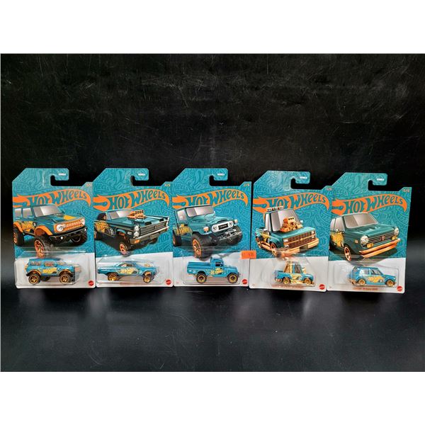 5 Sealed 56th Anniversary Pearl & Chrome Hot Wheels