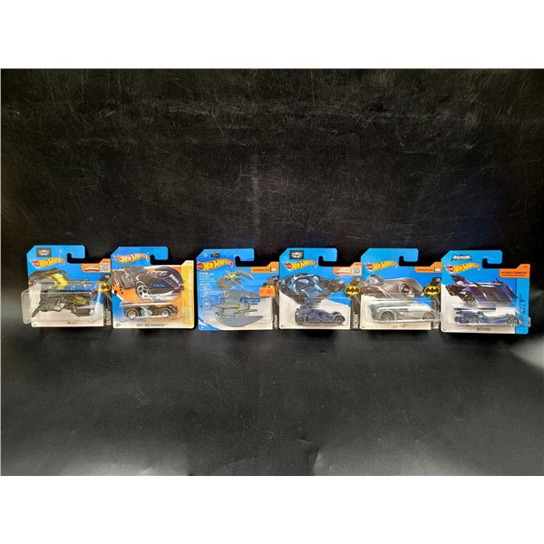 6 Sealed Batman Hot Wheels
