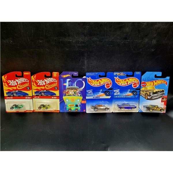 6 Sealed Hot Wheels Including Scooby Doo