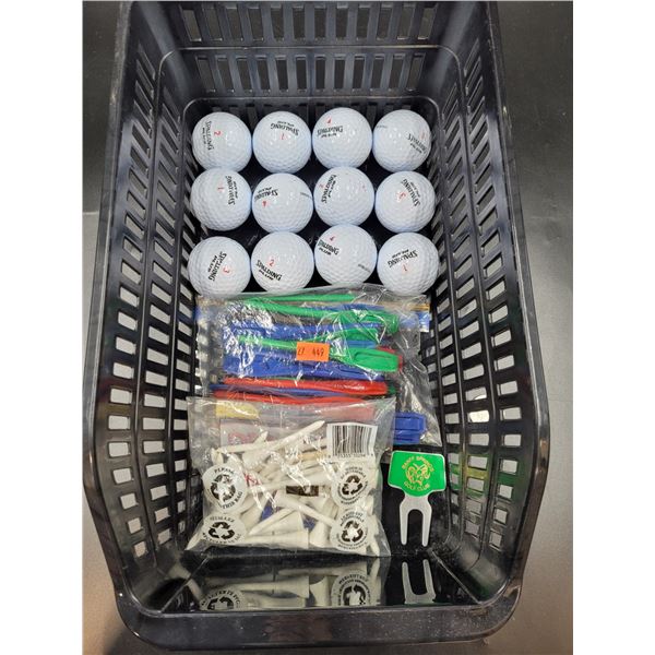 Spalding Golf Balls/Tees and Pens