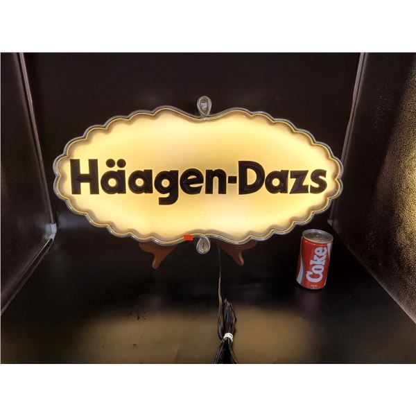 Haagen-Dazs Light-Up Advertising Sign