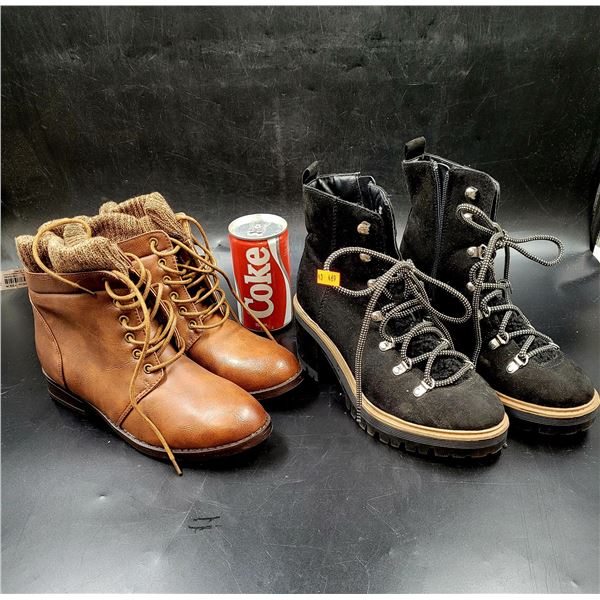 2 New Pairs of Ladies Boots