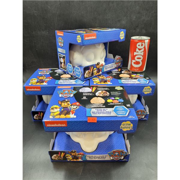 4 New Paw Patrol Color Glow Kits