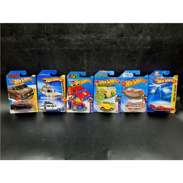 6 Sealed Hot Wheels Movie and Game Related