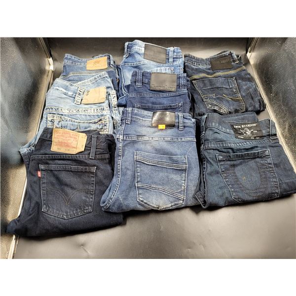 Men's Jeans Lot (Mostly Size 32 and 34 Waist)