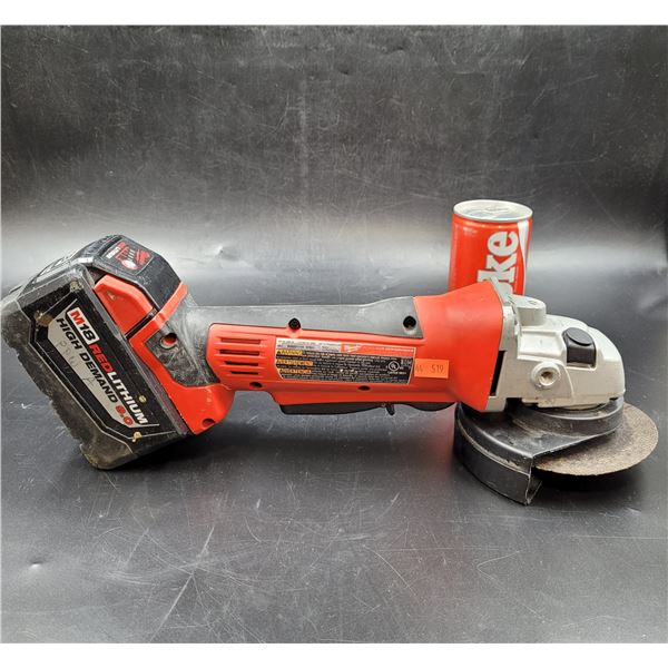 Milwaukee Grinder and M18 Battery
