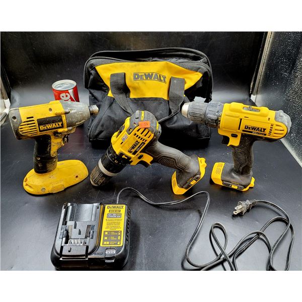 Dewalt Drills/Charger and Bag