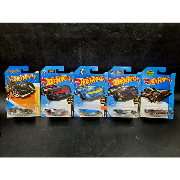 5 Sealed Batman Hot Wheels