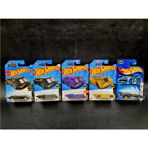 5 Sealed Batman Hot Wheels
