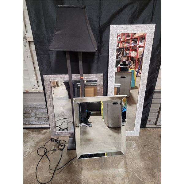 3 Mirrors and a Lamp