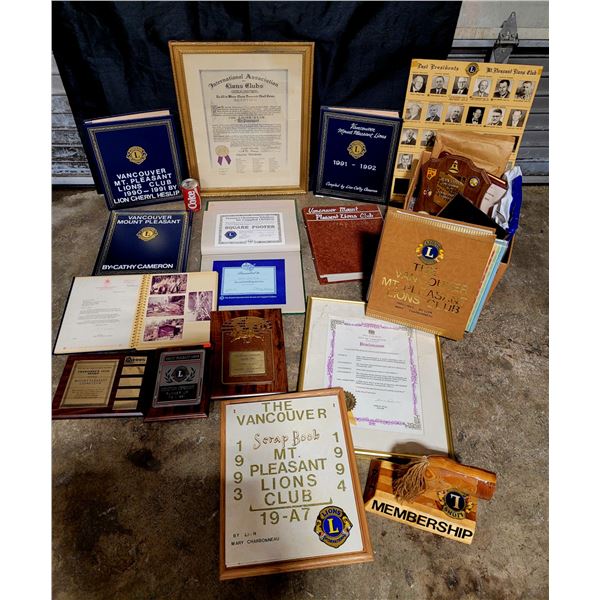 Vancouver Lions Club Pictures and Memorabilia