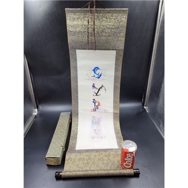 Asian Wall Scroll Art