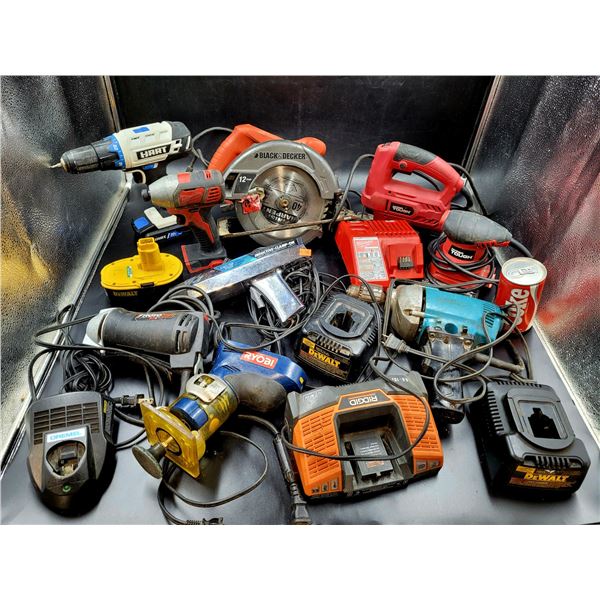 Large Power/Battery Tool Lot