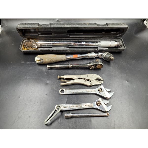 Wrench and Ratchet Lot