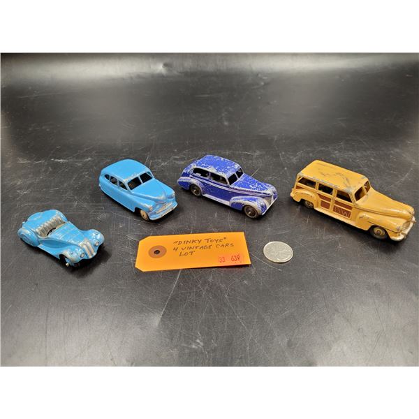 4 Vintage "Dinky Toys"