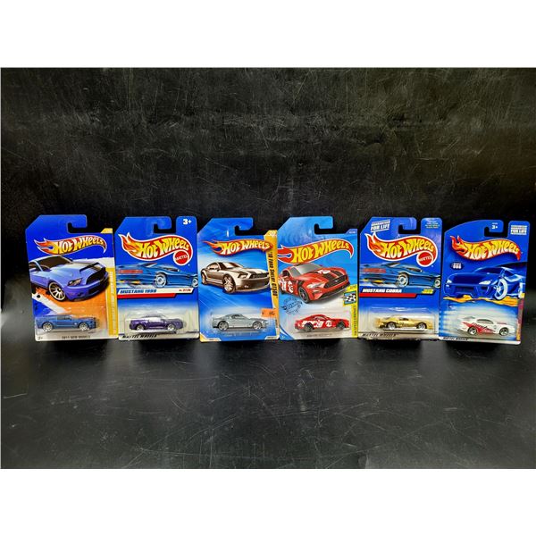 6 Sealed Mustang Hot Wheels