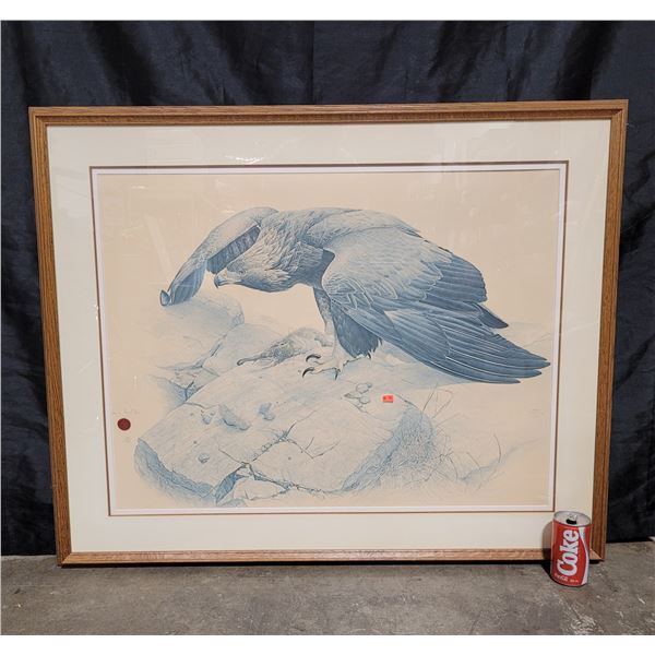 Signed & Numbered Eagle Print
