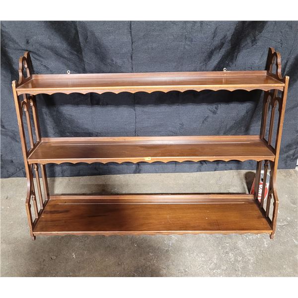 Vintage Wooden Hanging Shelf