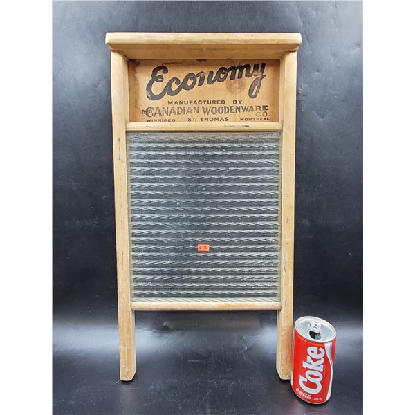 Vintage Washboard Made in Canada