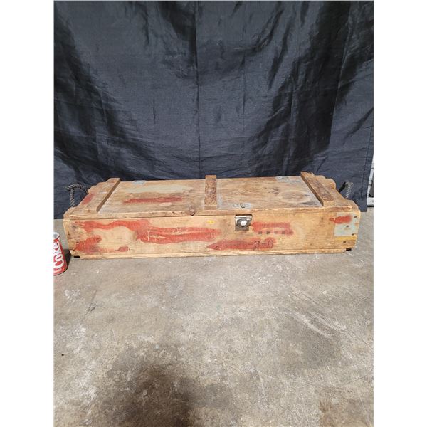 Vintage Wooden Storage Box