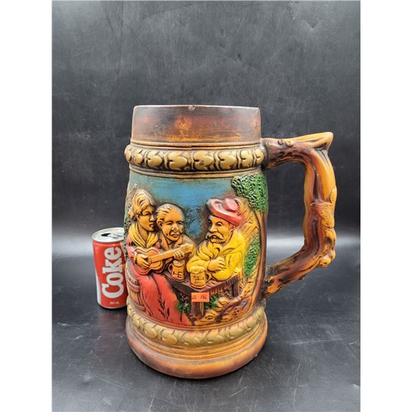 Large Vintage Beer Stein Made in Japan