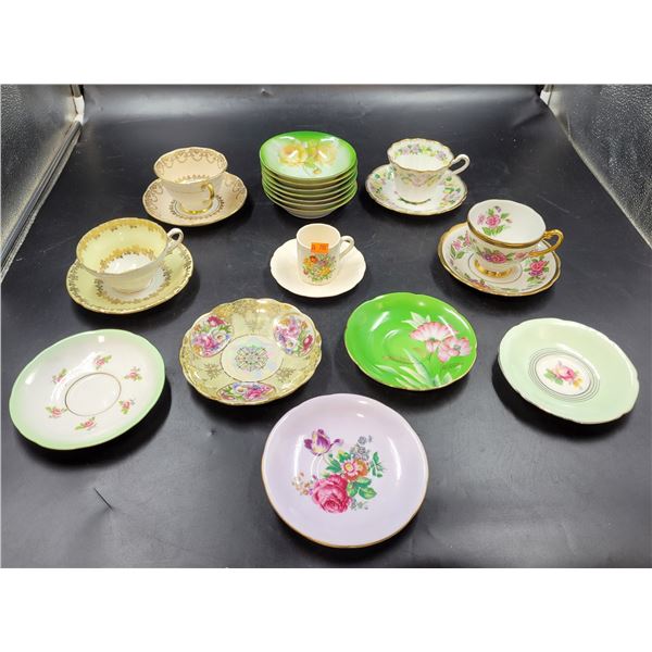 Assorted China Lot (Royal Stafford, Royal Albert, Stanley, etc.)
