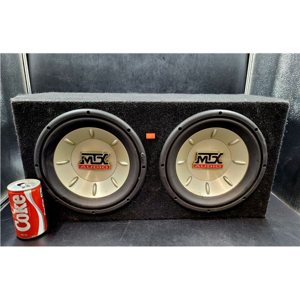 MTX Audio Car Subwoofer