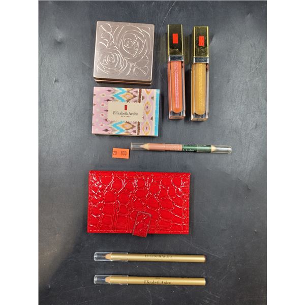 Elizabeth Arden Powder, Eyeshadow Palettes, Eyeliner, & Lip Gloss