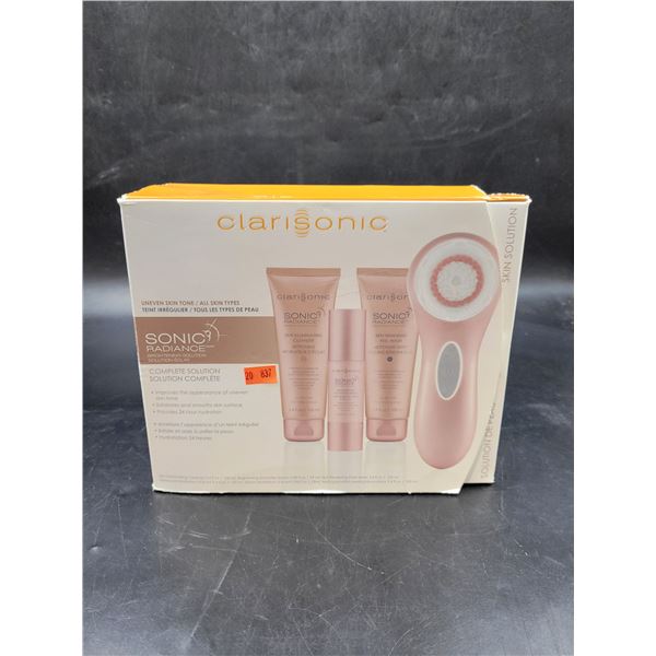 Clarisonic Sonic Radiance Solution & Vibrating Brush