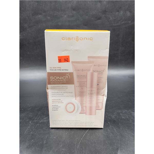 Clarisonic Sonic Radiance Cleanser, Serum, Peel, & Brush Head