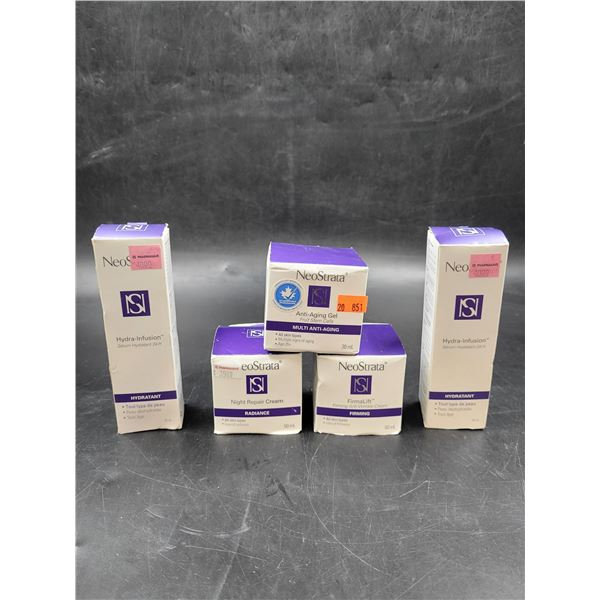 NeoStrata Hydro-Infusion Serum, Anti-Aging Gel, Anti-Wrinkle Cream, & Night Repair Cream