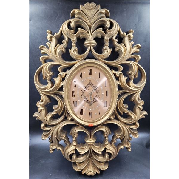Burwood Ornate Wall Clock Made in USA