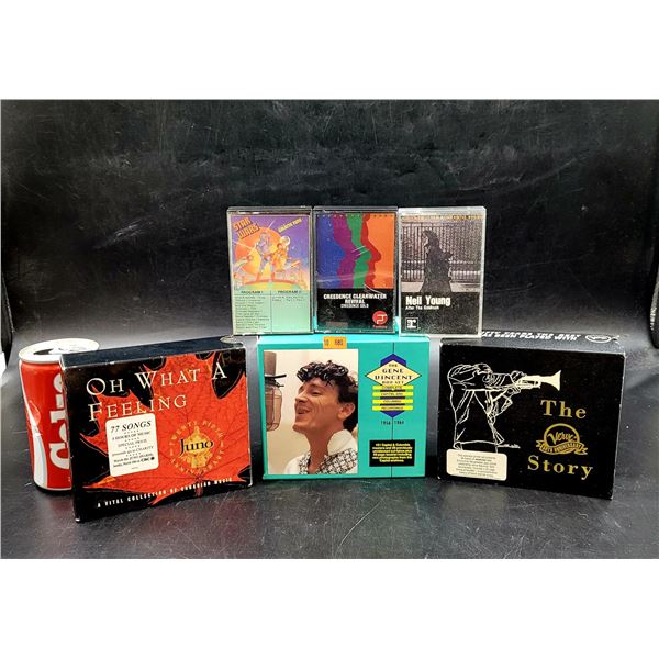 CD Box Sets and Cassette Tapes
