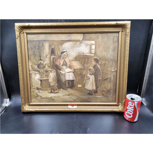 Vintage Framed Print by HJ Dobson