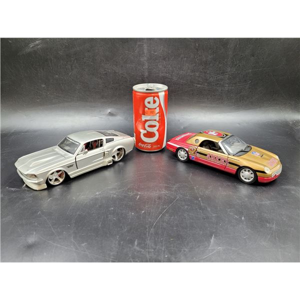 2 - 1/24 Scale Die-cast Cars